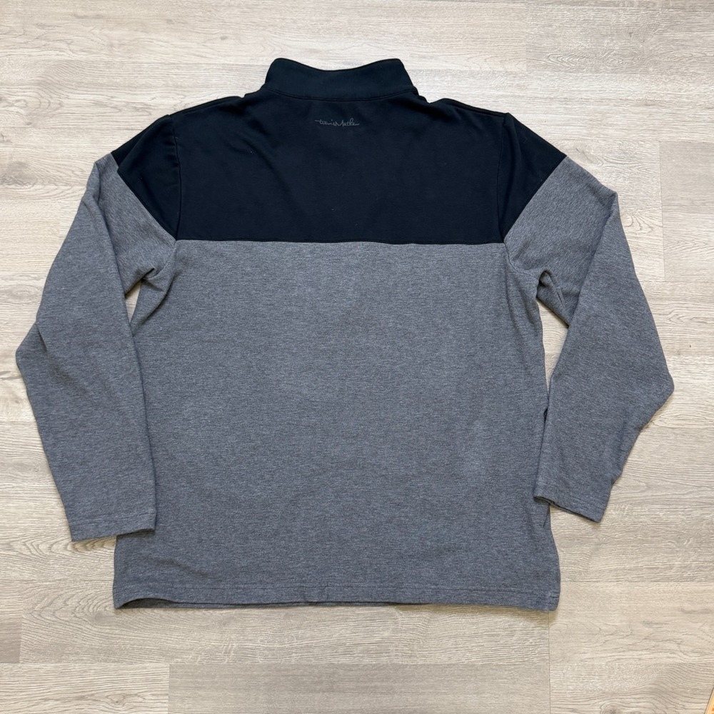 TravisMathew 1/4 Zip Pullover Mens Large Golf Fleece Lightweight Sweater - Picture 5 of 10